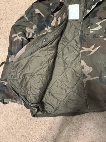 Vintage Ozark Trail Camo Hunting Jacket Coat Men's Size Large - Thumbnail 3