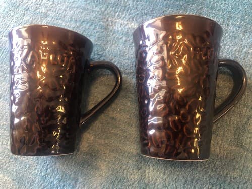 Vintage Kahlua Coffee Mugs Set of 2 Pernod-Ricard USA 4.75"x3.5"