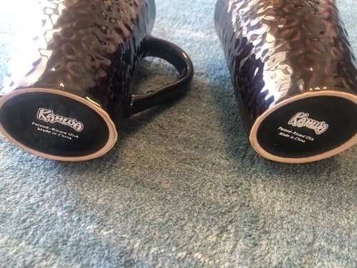 Vintage Kahlua Coffee Mugs Set of 2 Pernod-Ricard USA 4.75"x3.5" - Thumbnail 2