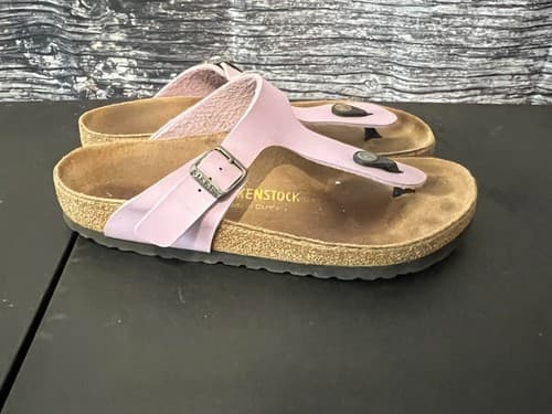 Birkenstock Gizeh Birko Flor Women's Lavender Sandals 6N (37 EU) - Thumbnail 6