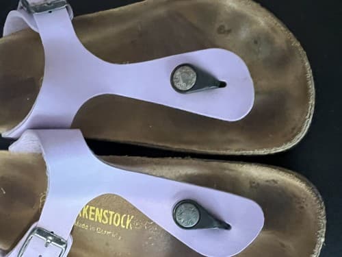 Birkenstock Gizeh Birko Flor Women's Lavender Sandals 6N (37 EU) - Thumbnail 8