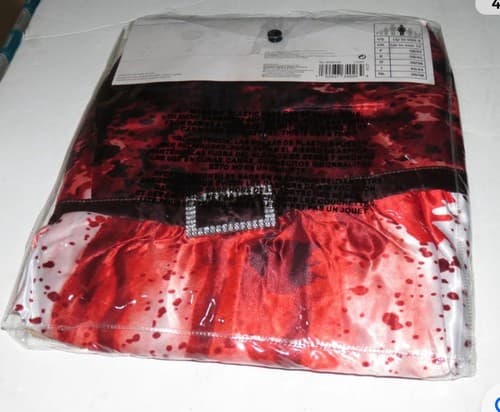 Bloody Prom Dress Zombie Scary Carrie Bride Dress Up Halloween Adult Costume - Thumbnail 2