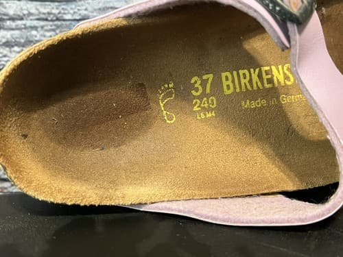 Birkenstock Gizeh Birko Flor Women's Lavender Sandals 6N (37 EU) - Thumbnail 2