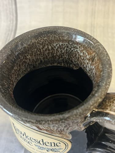 Deneen Pottery 4" Hand Thrown Brown Coffee Mug 2013 Hawkensdene House - Thumbnail 5