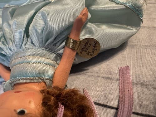 Vintage NANCY ANN Storybook Doll w/ Box #179 DAISY BELLE Dress Sunday Best Tea - Thumbnail 4