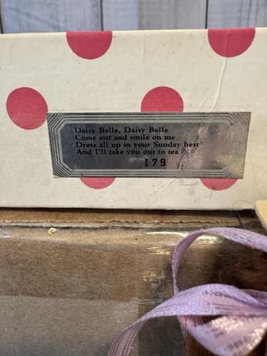Vintage NANCY ANN Storybook Doll w/ Box #179 DAISY BELLE Dress Sunday Best Tea - Thumbnail 6