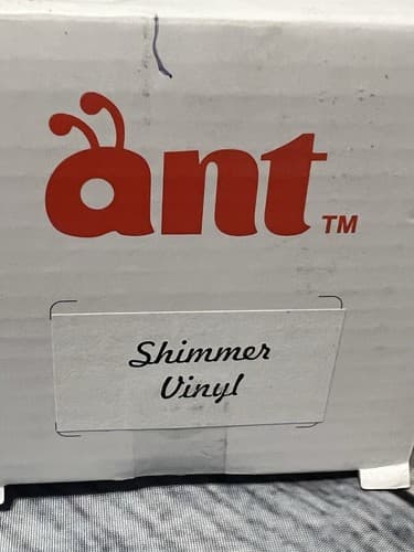 Ant brand~ 24"x10yd(30ft) shimmer Black craft Vinyl~BOCHRQXT4N - Thumbnail 2