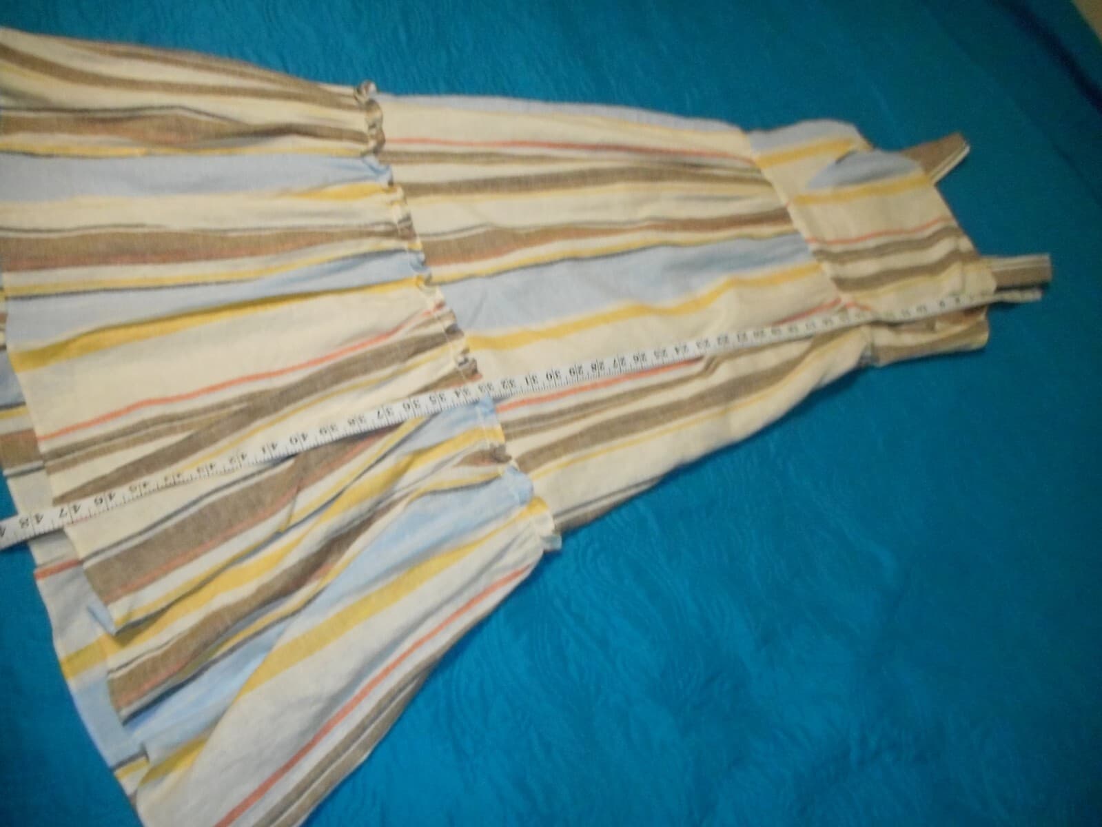 Maggy London Women's Size 2 Striped Sundress Neutral colors - Thumbnail 3