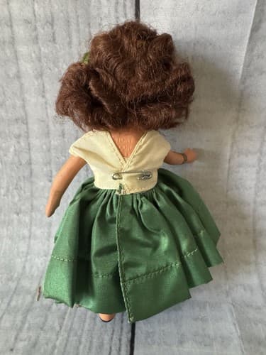 Annie At The Garden Gate Nancy Ann Storybook Doll Bisque #129 With Box 5 in - Thumbnail 2
