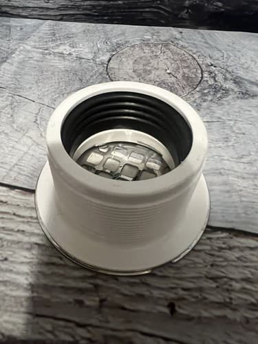 Oatey Universal Round Shower Drain Chrome & PVC 2" Diameter 420993 - Thumbnail 2