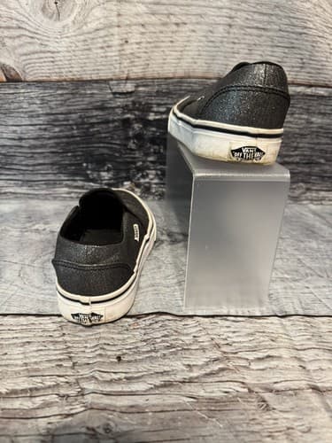 Skechers Glitter Slip-On Shoes Goldie Glitz & Blitz Black-W 6.5 - Thumbnail 3