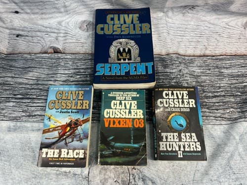 Lot of 10 Clive Cussler Hardcover Books~Isaac Bell/Numa Series - Thumbnail 3