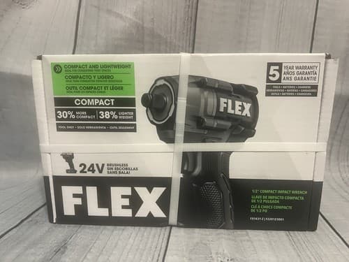 Brand new FLEX 1/2" Compact Impact Wrench 450ft-lbs - (Tool Only) FX1431-Z