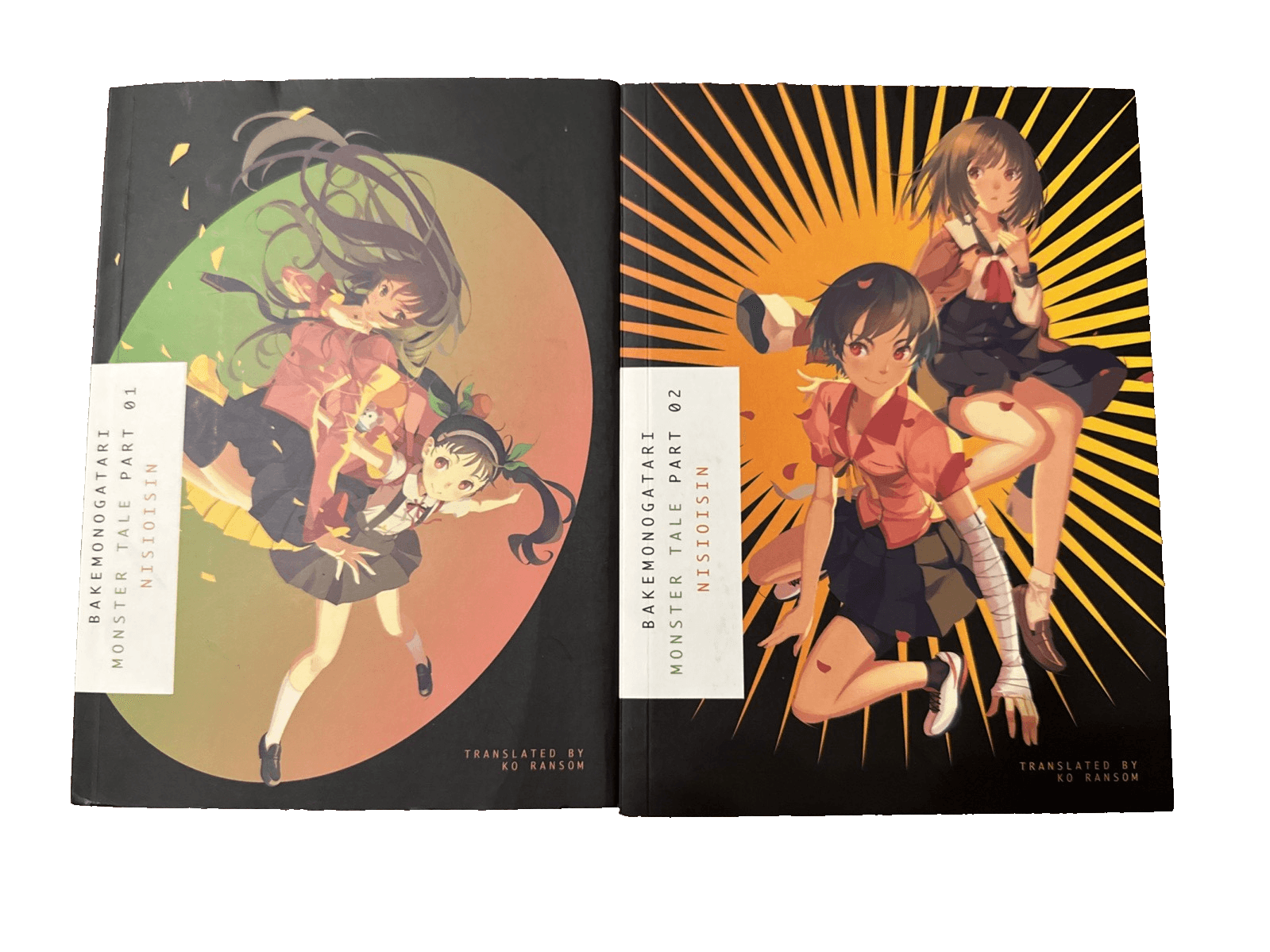 BAKEMONOGATARI, Part 1: Monster Tale AND Part 2: Nisioisin Manga/Anime