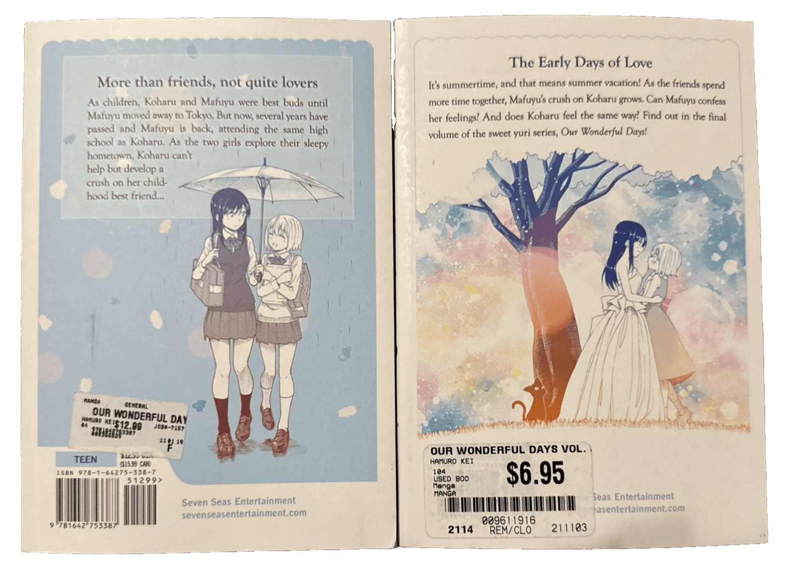 Our Wonderful Days Volume 1 and 3 Tsurezure Biyore Seven Seas Manga English - Thumbnail 2