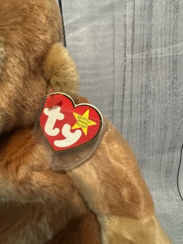 Vintage Ty Beanie Buddies 14” Bongo the Monkey Stuffed Toy 1998 Mint Condition - Thumbnail 4