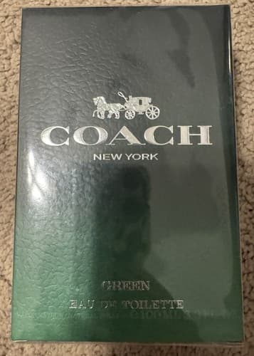 Coach New York Green Eau De Toilette 3.3 oz/ 100 ml Men's Spray - Thumbnail 2