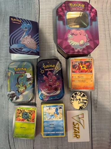 Pokémon 242 Card Lot plus bonus items/ 2020 versions - Thumbnail 4