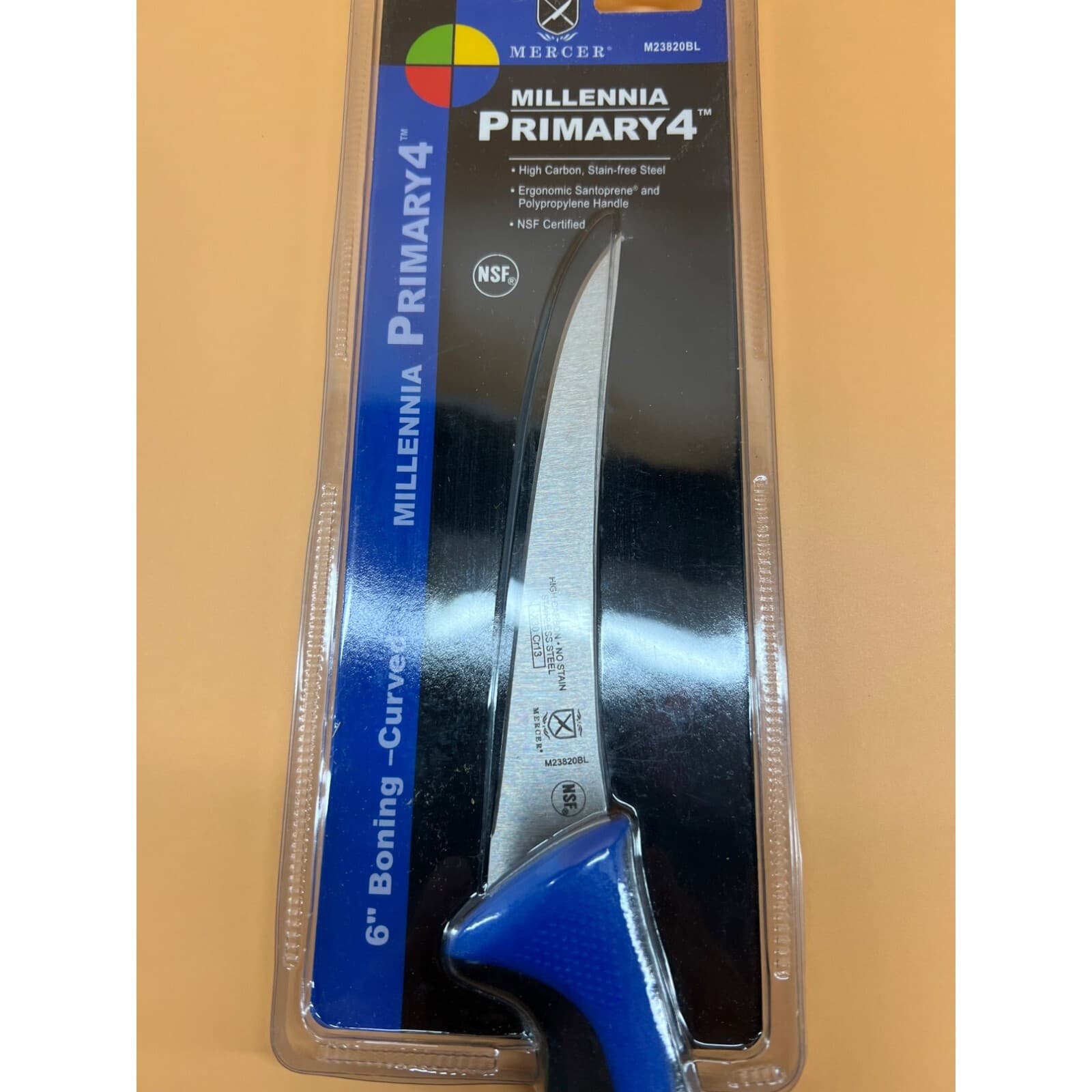 Mercer Culinary millennia 6" boning knife curved M23820 - Thumbnail 3