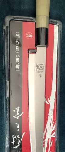 NEW Mercer Culinary Asian Collection 10 Inch Sashimi Knife M24010PL - Thumbnail 3