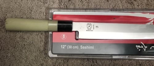 NEW Mercer Culinary Asian Collection 12 Inch Sashimi Knife M24012PL - Thumbnail 2