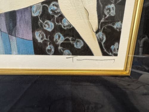 Itzchak Tarkay Nude Custom Framed Limited #326/450 signed Print "Free Spirit" - Thumbnail 3