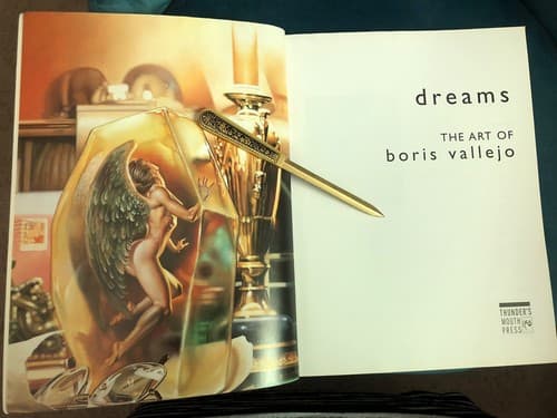 Dreams The Art of Boris Vallejo by Thunder's Mouth 1999 American P/Back vintage - Thumbnail 3