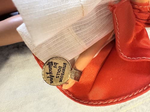Nancy Ann Storybook doll - #116, Little Red Riding Hood/ Bisque face & limbs - Thumbnail 3