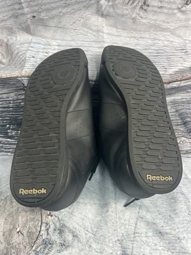 Reebok Classic Black Leather women's Size 9.5M Sneakers - Thumbnail 4