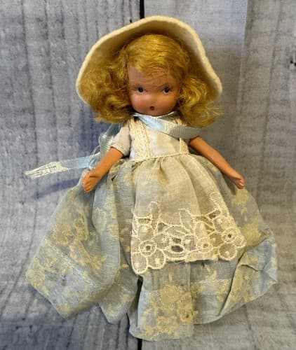 Nancy Ann Storybook Dolls ~ #152 Mary Had a Little Lamb Doll