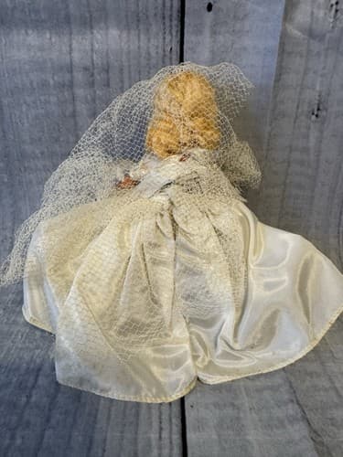 Vintage Nancy Ann Storybook Doll Bisque #86 Bride Family Series - Thumbnail 2