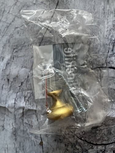 10 Pack GlideRite 1-1/8" Classic Round Cabinet Knob Satin Gold 5411-SG-1 - Thumbnail 5