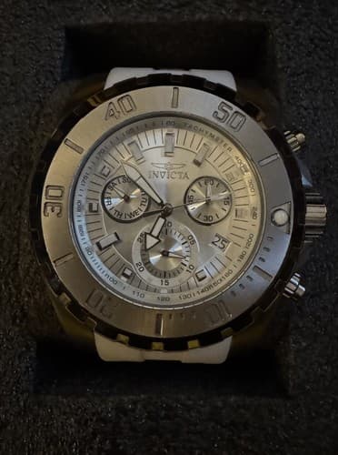 Invicta Pro Diver Limited Edition Stainless Steel Case/Silicone Band Mod #24926