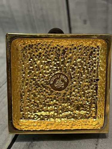 Wendy Reed~Trinket Box Jacqueline Black and Yellow with Jewels on Gold - Thumbnail 6