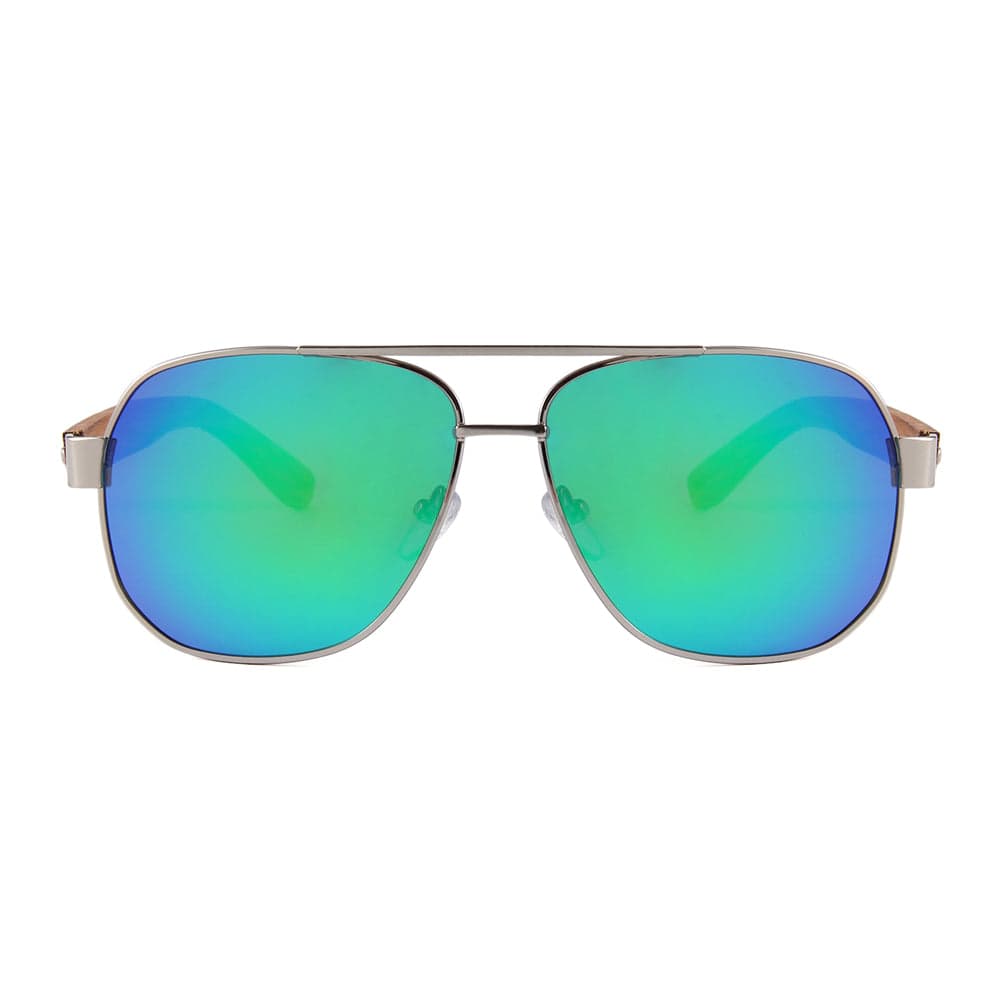Tucci Aviator Sunglasses - Green - Thumbnail 5
