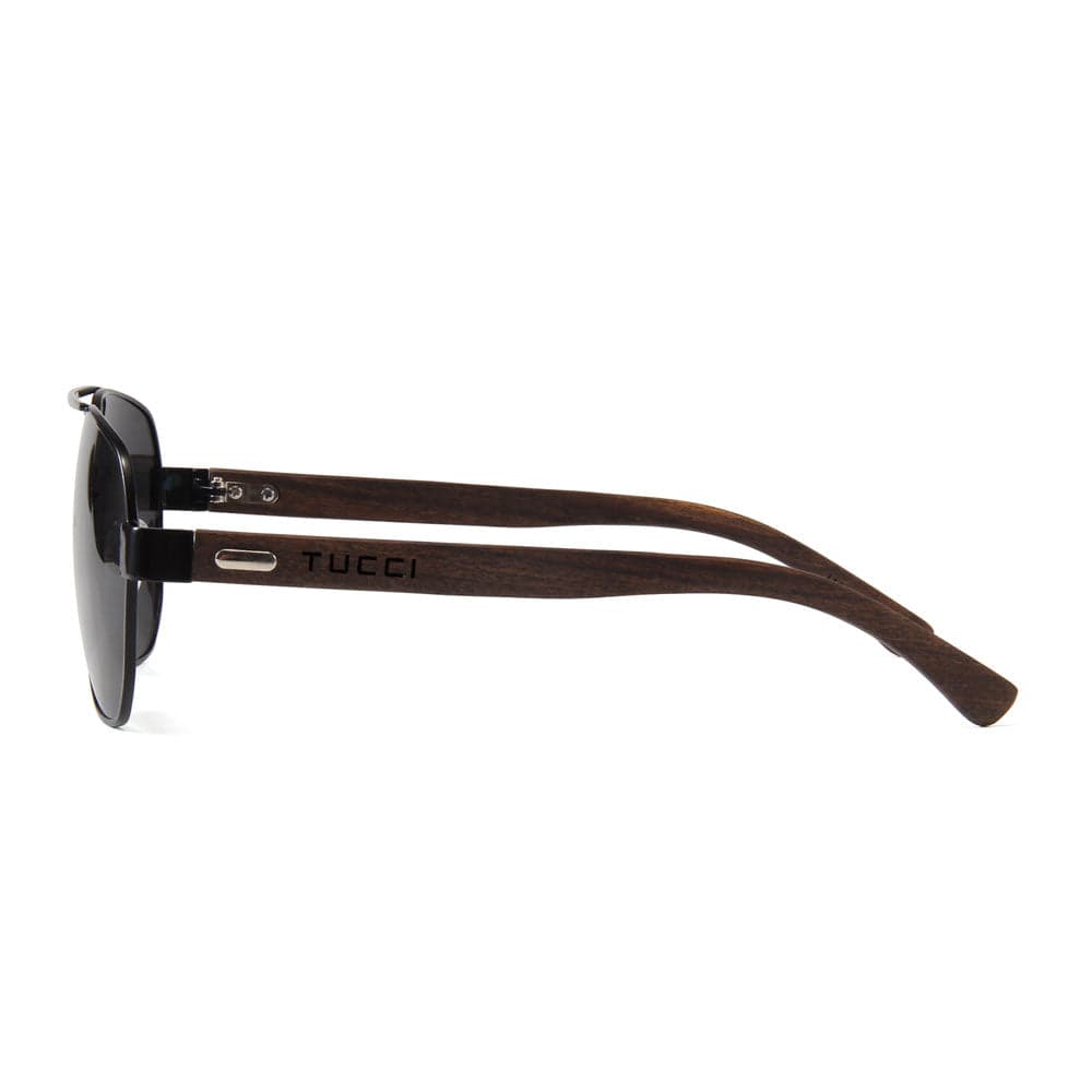 Tucci Aviator Sunglasses - Green - Thumbnail 2