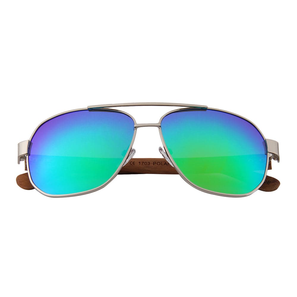 Tucci Aviator Sunglasses - Green - Thumbnail 10