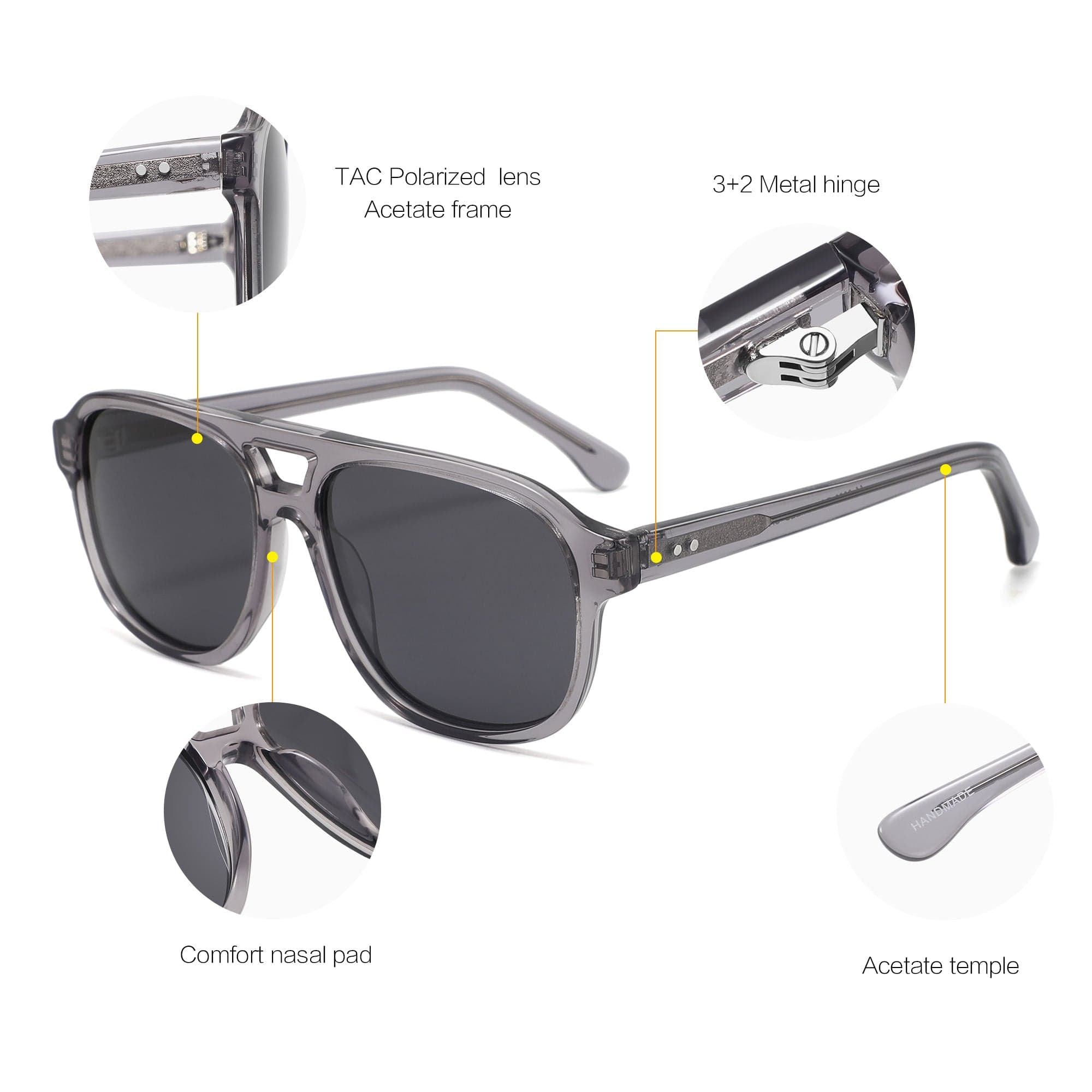 Tucci Cavalier Sunglasses - Thumbnail 4