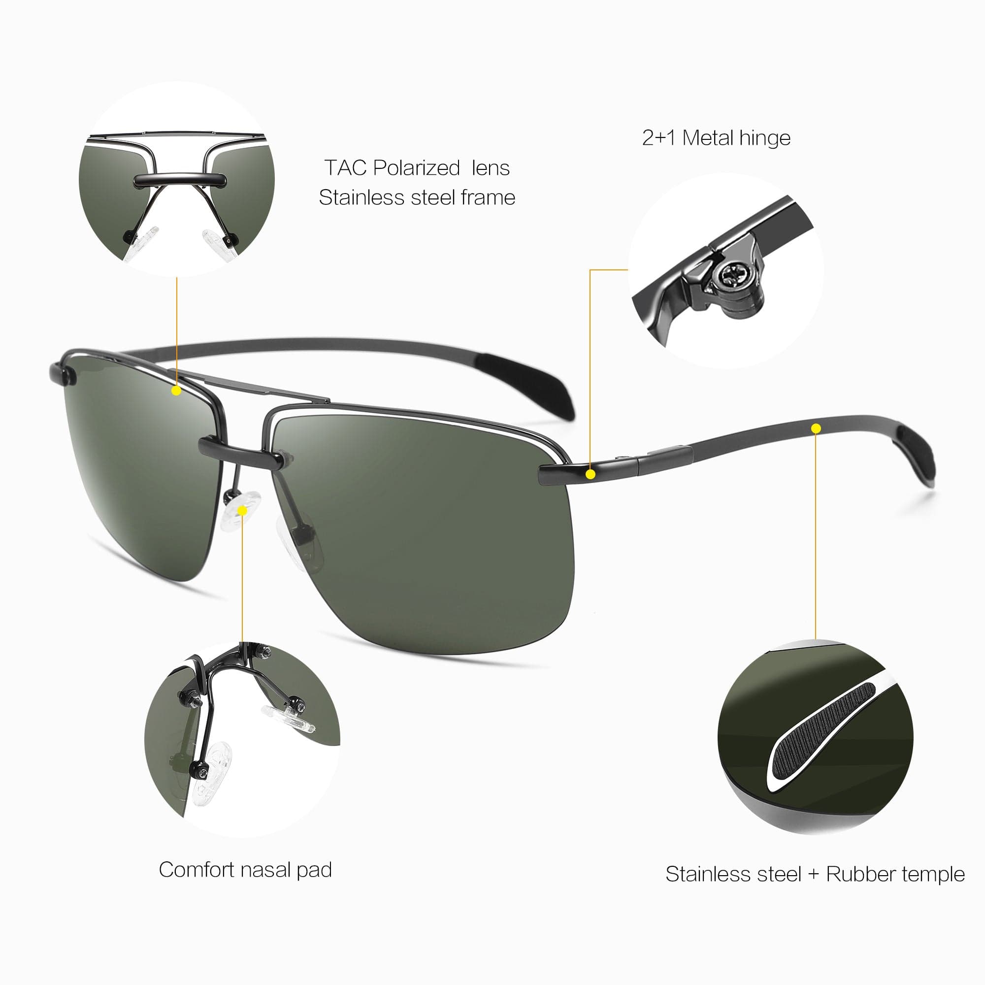 Tucci Metal Elegance Sunglasses - Thumbnail 8