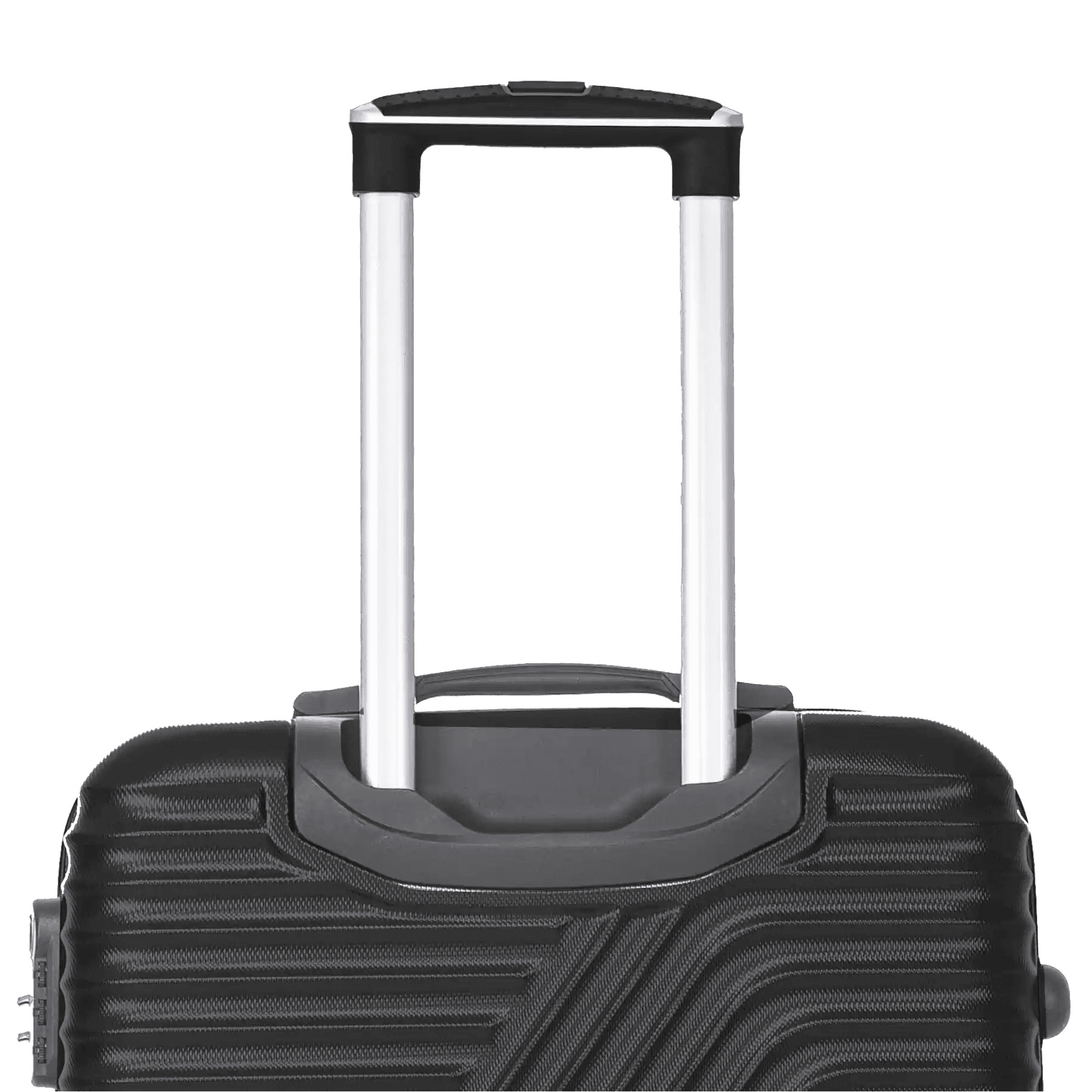 TUCCI Italy TRAVOLA 3-Pc Hardside Spinner Luggage Set (20/24/28") - Black - Thumbnail 7