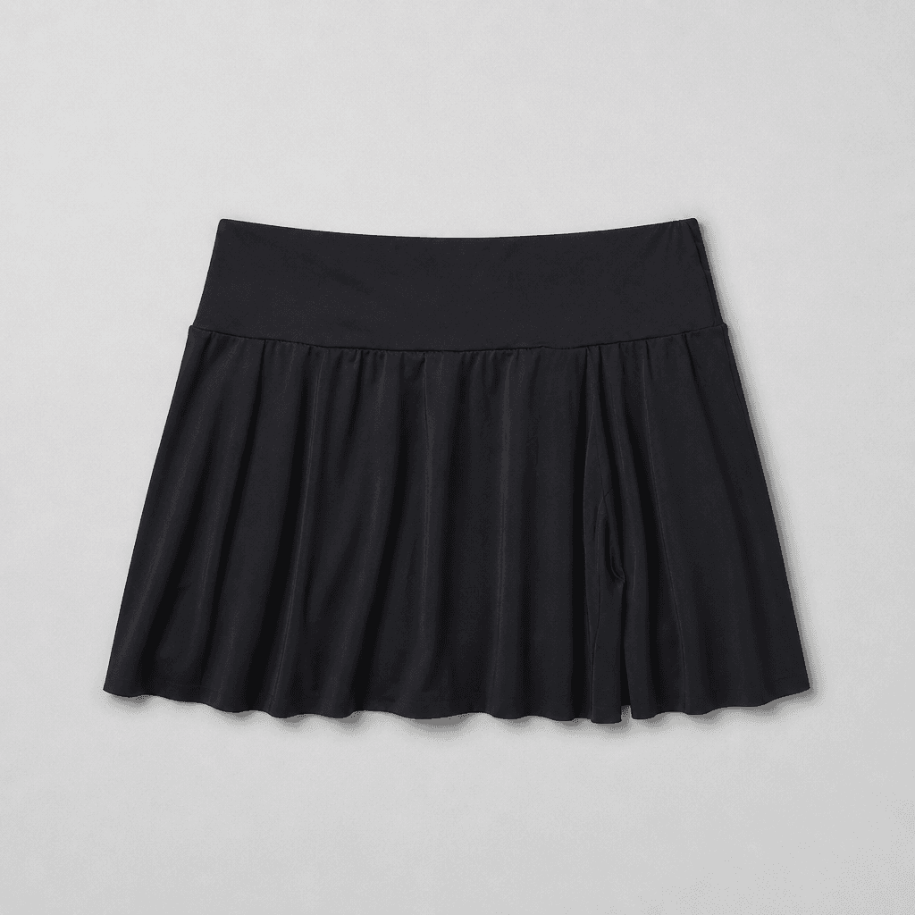 Black Swim Skirt with shorts NWOT 4XL