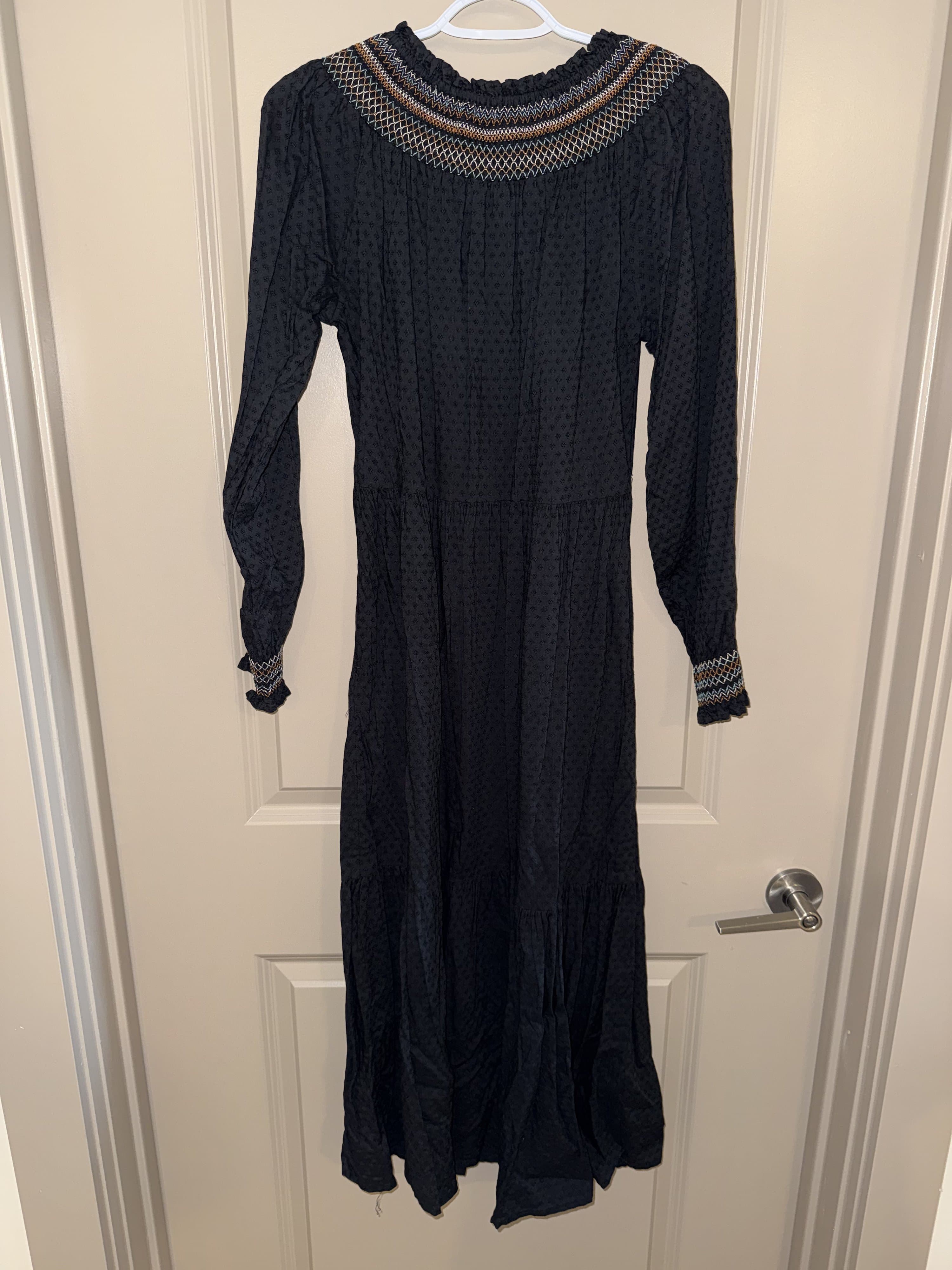 Universal Thread Embroidered Maxi Dress XS - Thumbnail 2