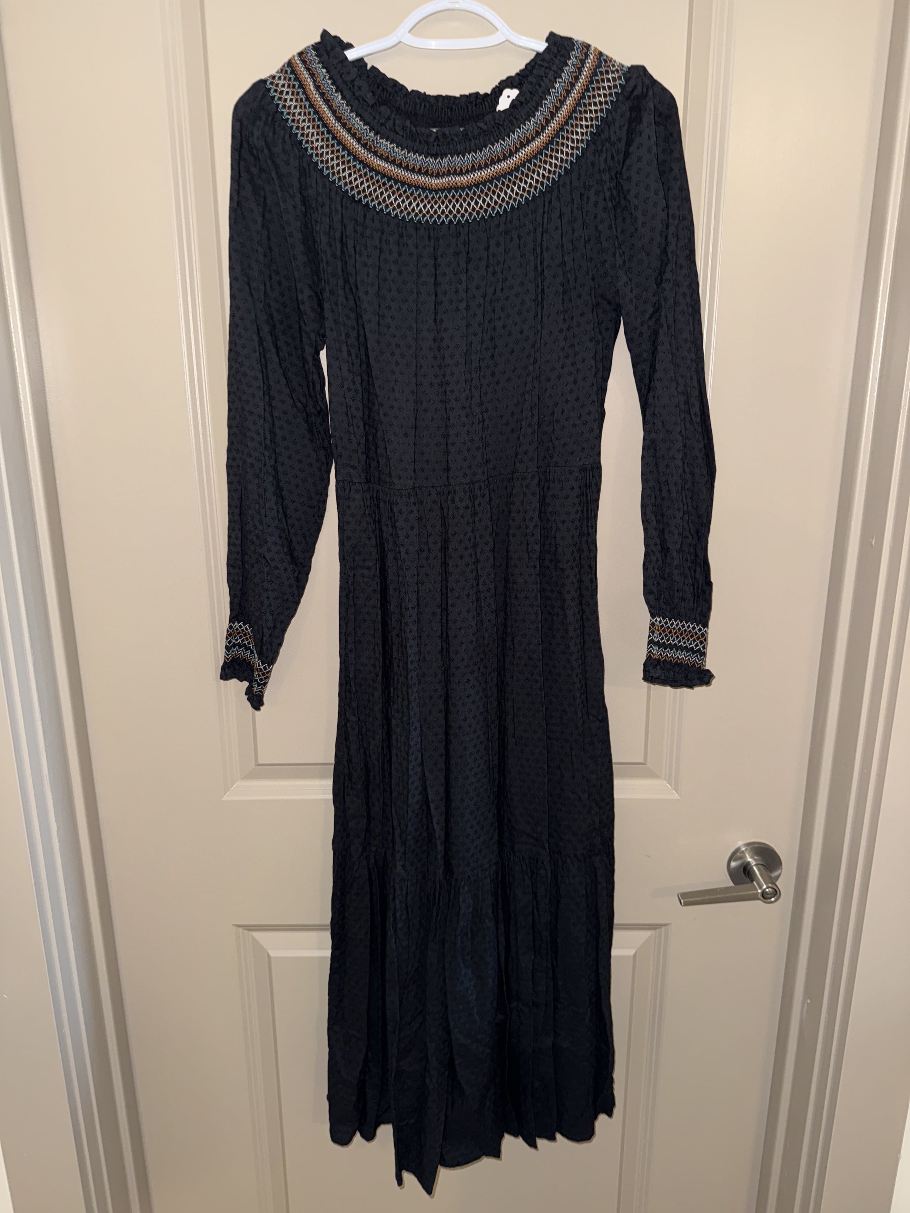 Universal Thread Embroidered Maxi Dress XS