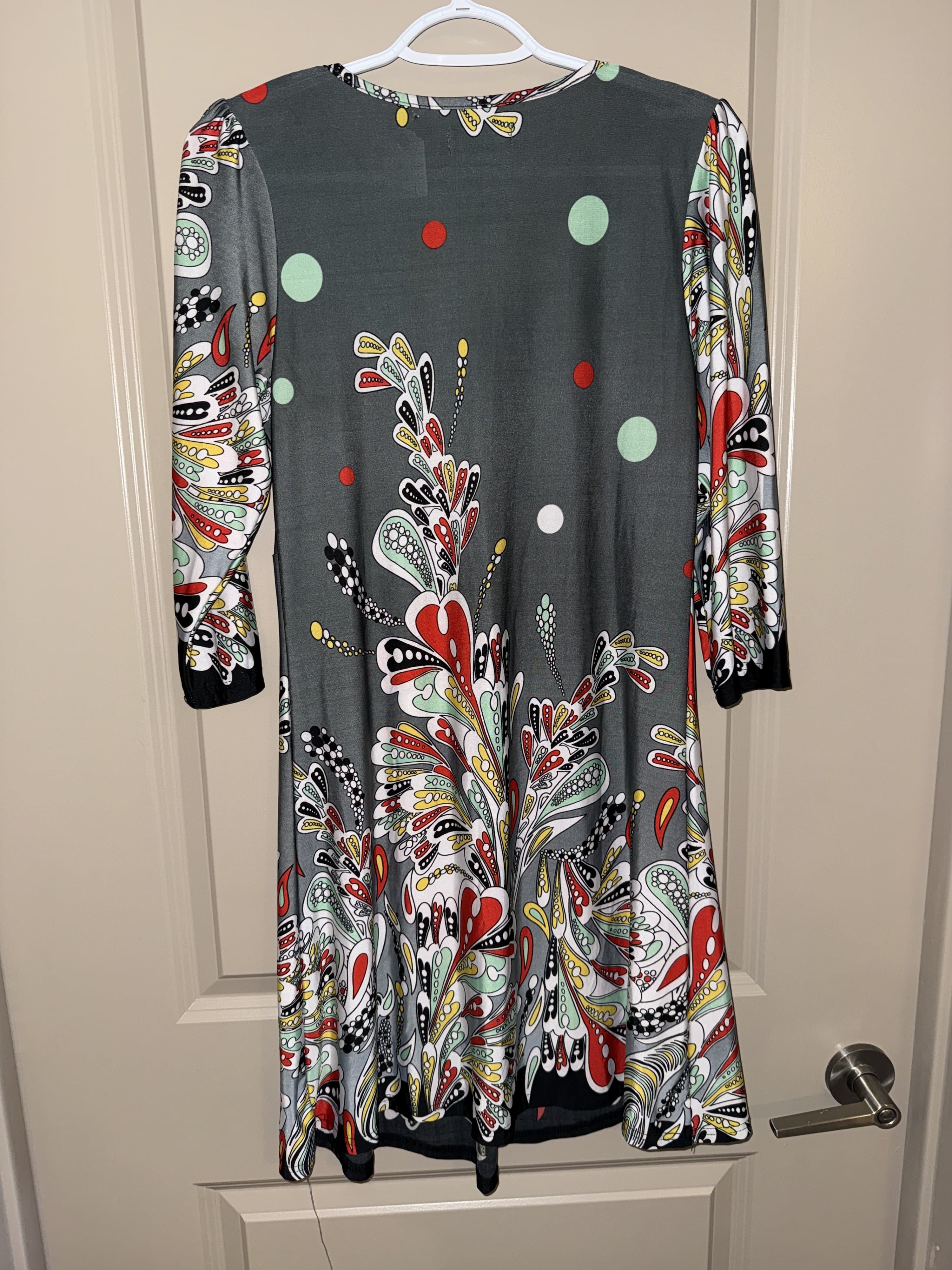 R&B Collection Patterned Dress Size S - Thumbnail 2