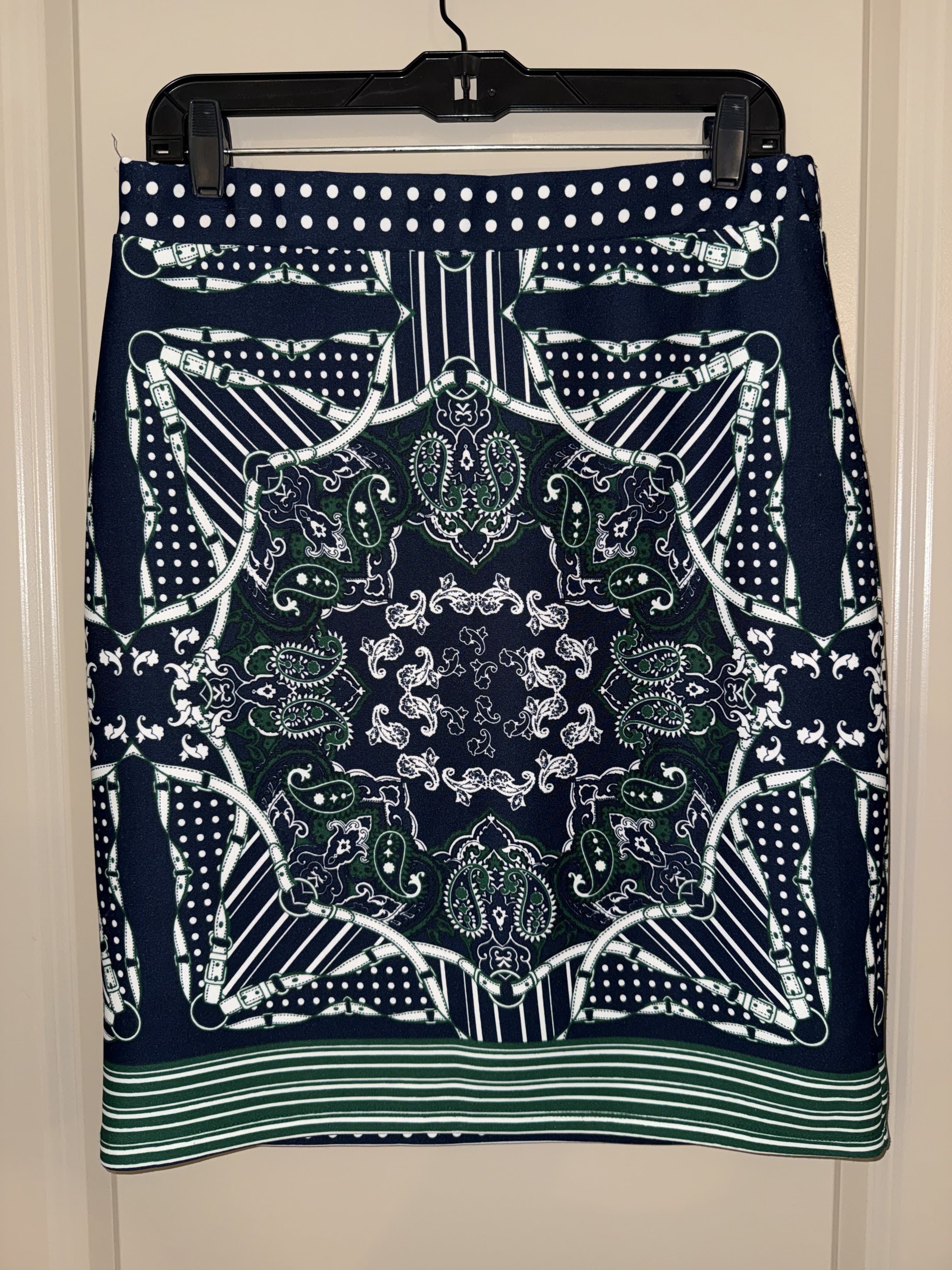 Melissa Paige Petite Medium Patterned Skirt - Thumbnail 3