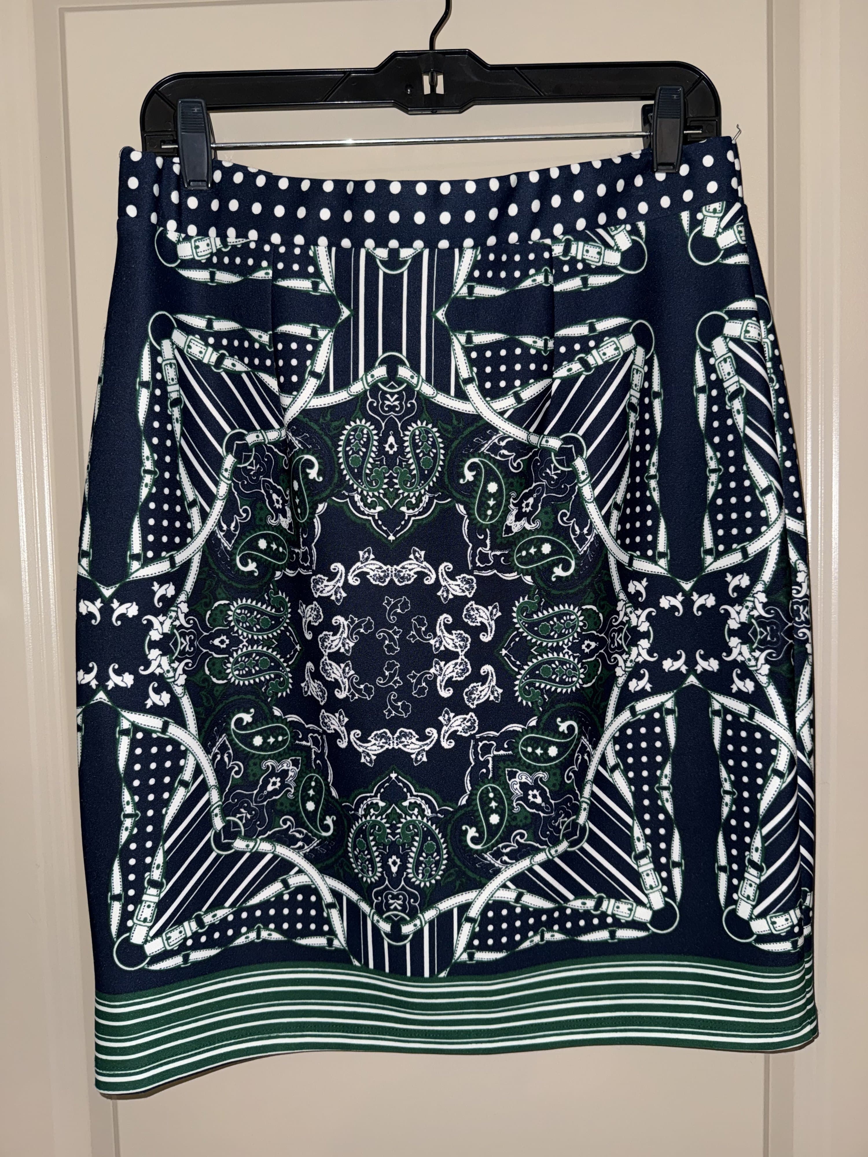 Melissa Paige Petite Medium Patterned Skirt