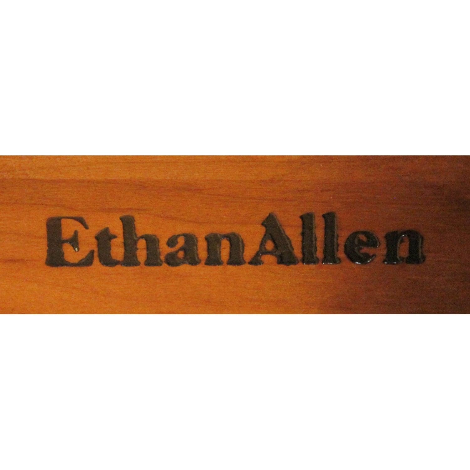 Ethan Allen 2 Drawer Mahogany Nightstand - Thumbnail 6