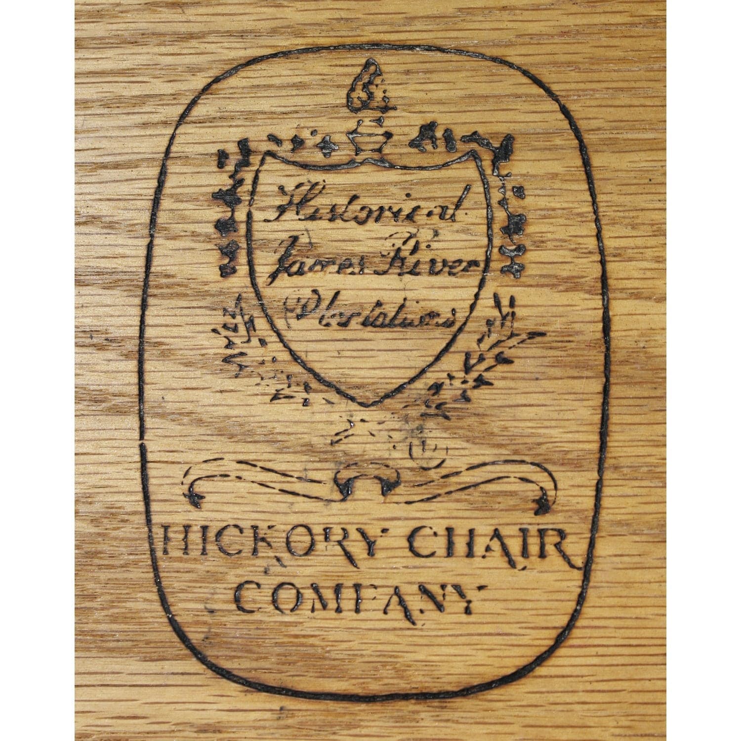 Hickory Chair Co. Vintage 3 Drawer Nightstand - Thumbnail 6