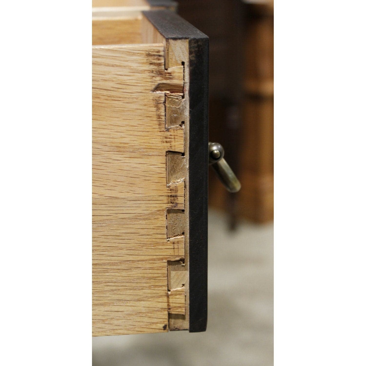 Hickory Chair Co. Vintage 3 Drawer Nightstand - Thumbnail 5