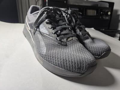 Reebok Nano X3 Lace Up Running Training Shoes Men's Shoes 8 gray Trainer - Thumbnail 4